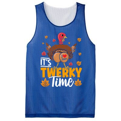 ItS Twerky Time I Love Gravy Funny Thanksgiving Turkey Butt Great Gift Mesh Reversible Basketball Jersey Tank