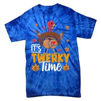 ItS Twerky Time I Love Gravy Funny Thanksgiving Turkey Butt Great Gift Tie-Dye T-Shirt