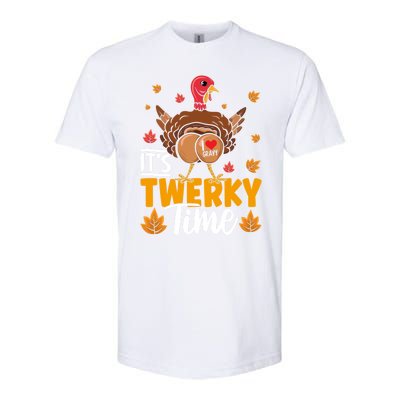 ItS Twerky Time I Love Gravy Funny Thanksgiving Turkey Butt Great Gift Softstyle CVC T-Shirt