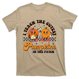 I Teach The Cutest Pumpkins In The Patch Halloween Teacher T-Shirt