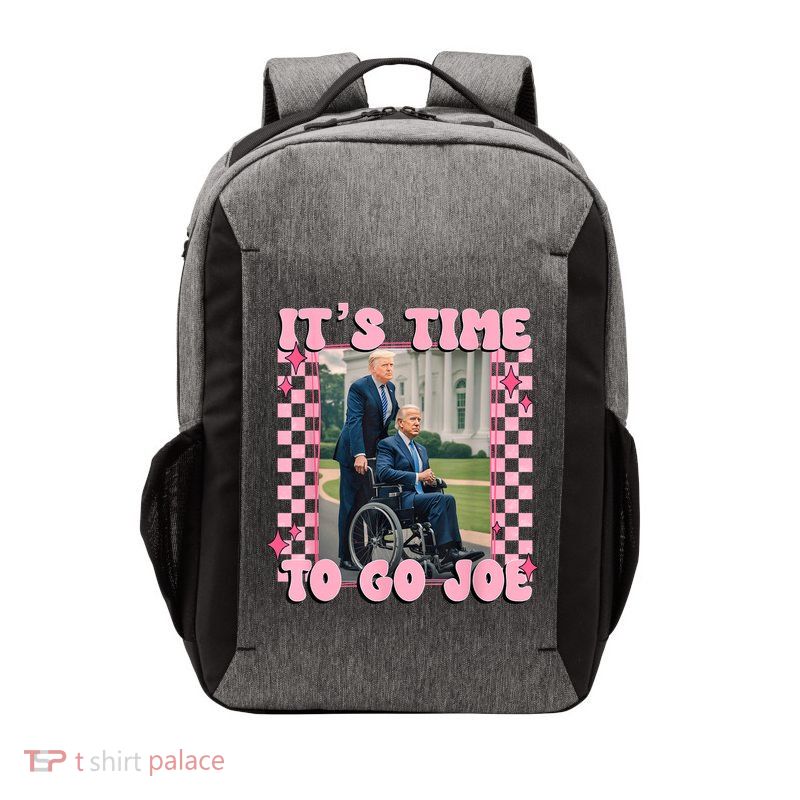 ItS Time To Go Joe Funny Biden Trump Felon Conviction Vector Backpack