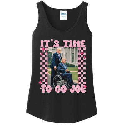 ItS Time To Go Joe Funny Trump 2024 Ladies Essential Tank