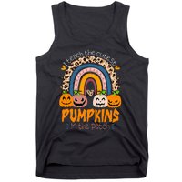 I Teach The Cutest Pumpkins In The Patch Retro Teacher Fall Tank Top