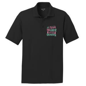 I Teach The Cute Little Bunny Easter Teacher Women Gift PosiCharge RacerMesh Polo