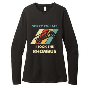 I Took The Rhombus Funny Math Nerd Womens CVC Long Sleeve Shirt