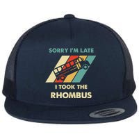 I Took The Rhombus Funny Math Nerd Flat Bill Trucker Hat