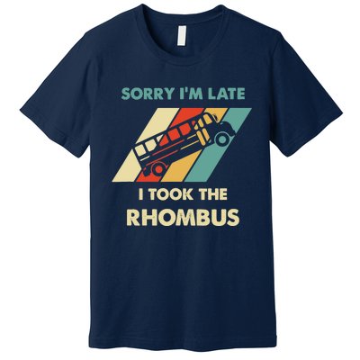 I Took The Rhombus Funny Math Nerd Premium T-Shirt