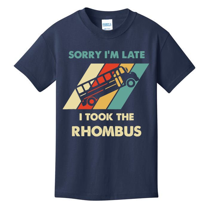 I Took The Rhombus Funny Math Nerd Kids T-Shirt