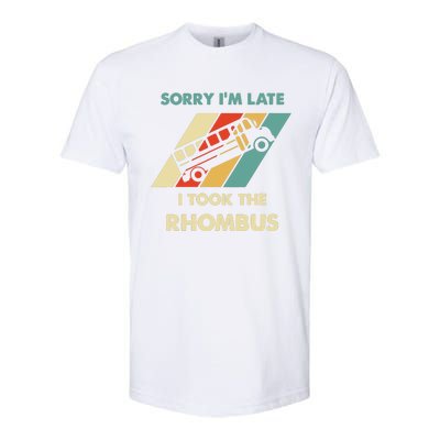 I Took The Rhombus Funny Math Nerd Softstyle® CVC T-Shirt