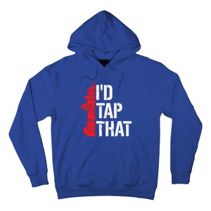 ID Tap That Fire Hydrant Funny Firefighter Adult Humor Gift Hoodie