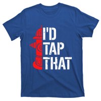 ID Tap That Fire Hydrant Funny Firefighter Adult Humor Gift T-Shirt