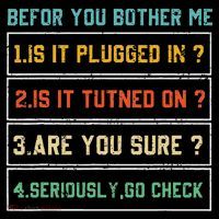 Information Technology Tech Funny Mousepad