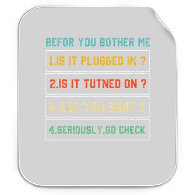 Information Technology Tech Funny Permanent Decal Sticker