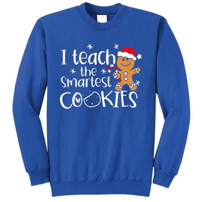 I Teach The Smartest Cookies Christmas Gingerbread Santa Hat  Sweatshirt