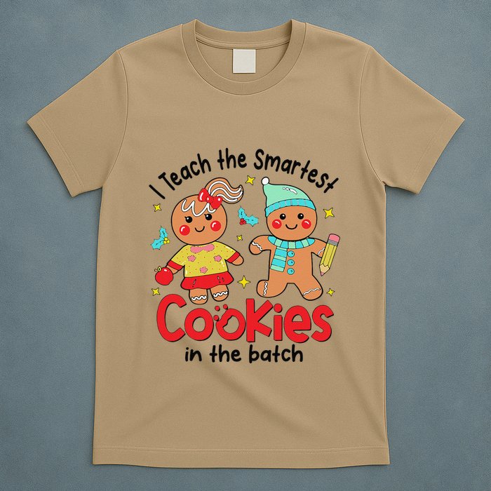 I Teach The Smartest Cookies In The Batch Christmas Teacher T-Shirt