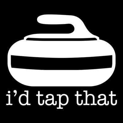ID Tap That Funny Curling Sport Gift T-Shirt