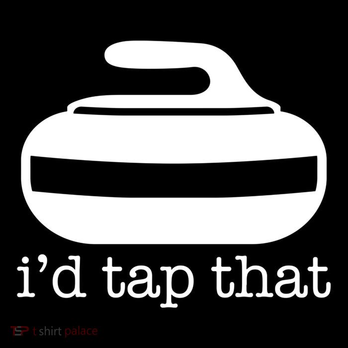 ID Tap That Funny Curling Sport Gift Premium T-Shirt