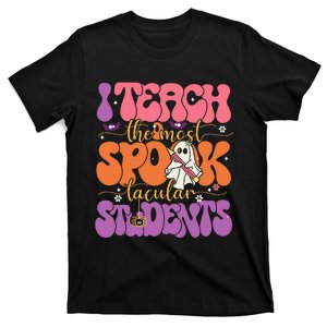 I Teach The Most Spooktacular Students Halloween Teacher T-Shirt