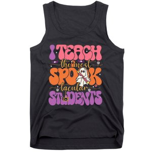 I Teach The Most Spooktacular Students Halloween Teacher Tank Top