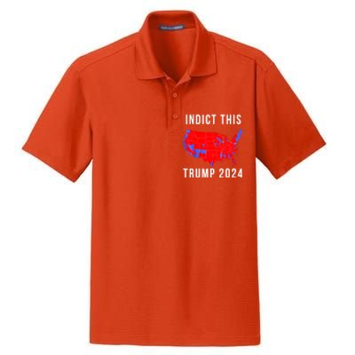 Indict This Trump 2024 Dry Zone Grid Polo