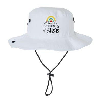 I Teach Tiny Humans About Jesus Sunday School Teacher Bucket Hat