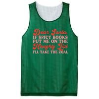 ILl Take The Coal Spicy Book Christmas Mesh Reversible Basketball Jersey Tank