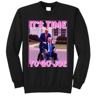 ItS Time To Go Joe Funny Donald Trump 2024 Sweatshirt