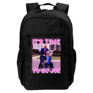 ItS Time To Go Joe Funny Donald Trump 2024 Daily Commute Backpack