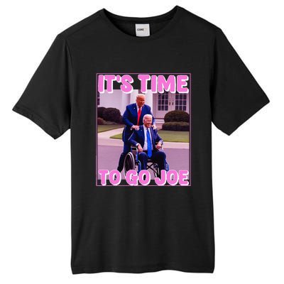 ItS Time To Go Joe Funny Donald Trump 2024 Tall Fusion ChromaSoft Performance T-Shirt