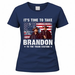 Its Time To Take Brandon To The Train Station Women's T-Shirt