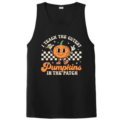 I Teach The Cutest Pumpkins In The Patch TeacherS Day Retro PosiCharge Competitor Tank