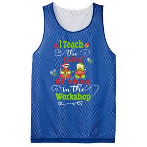 I Teach The Cutest In The Workshops Gift Mesh Reversible Basketball Jersey Tank