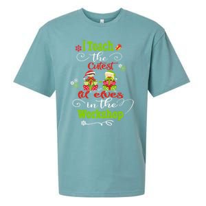 I Teach The Cutest In The Workshops Gift Sueded Cloud Jersey T-Shirt