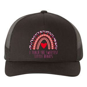 I Teach The Sweetest Little Hearts Yupoong Adult 5-Panel Trucker Hat