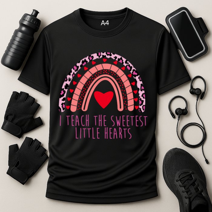 I Teach The Sweetest Little Hearts Performance Shirt