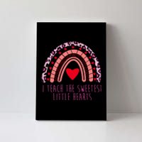 I Teach The Sweetest Little Hearts Canvas