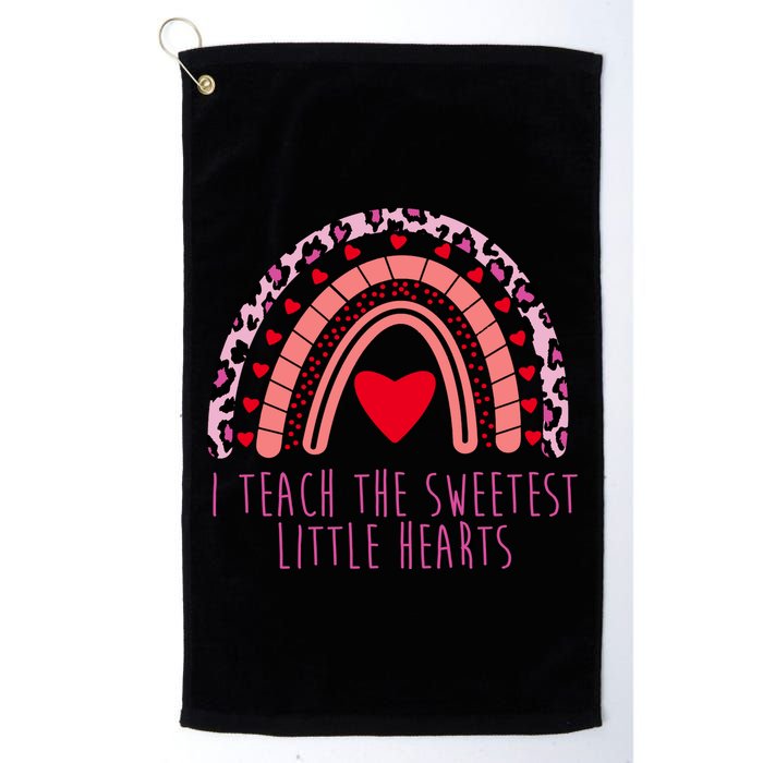I Teach The Sweetest Little Hearts Golf Towel