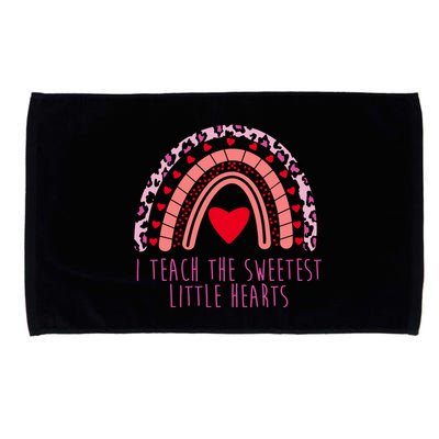 I Teach The Sweetest Little Hearts Microfiber Hand Towel