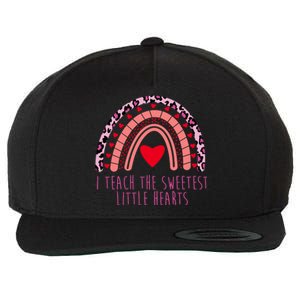 I Teach The Sweetest Little Hearts Wool Snapback Cap