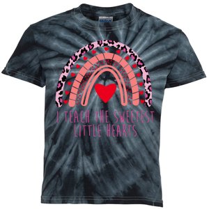 I Teach The Sweetest Little Hearts Kids Tie-Dye T-Shirt