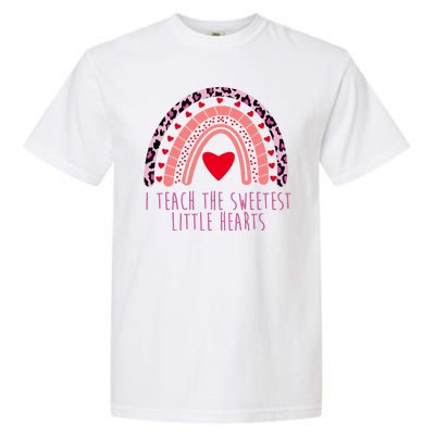 I Teach The Sweetest Little Hearts Garment-Dyed Heavyweight T-Shirt