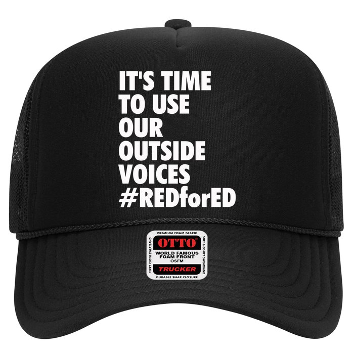 ItS Time To Use Our Outside Voice Red For Ed Hat