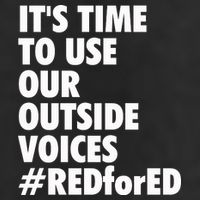 ItS Time To Use Our Outside Voice Red For Ed Hat