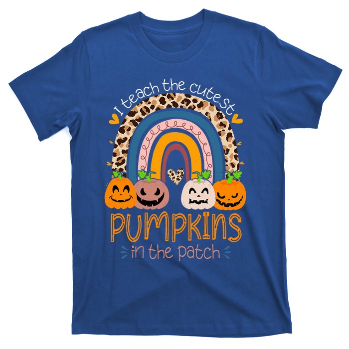 I Teach The Cutest Pumpkins In The Patch Teacher T-Shirt