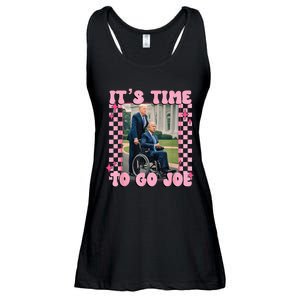 ItS Time To Go Joe Funny Trump 2024 Ladies Essential Flowy Tank