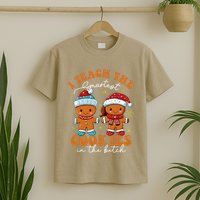 I Teach The Smartest Cookies In The Batch Christmas Teacher T-Shirt