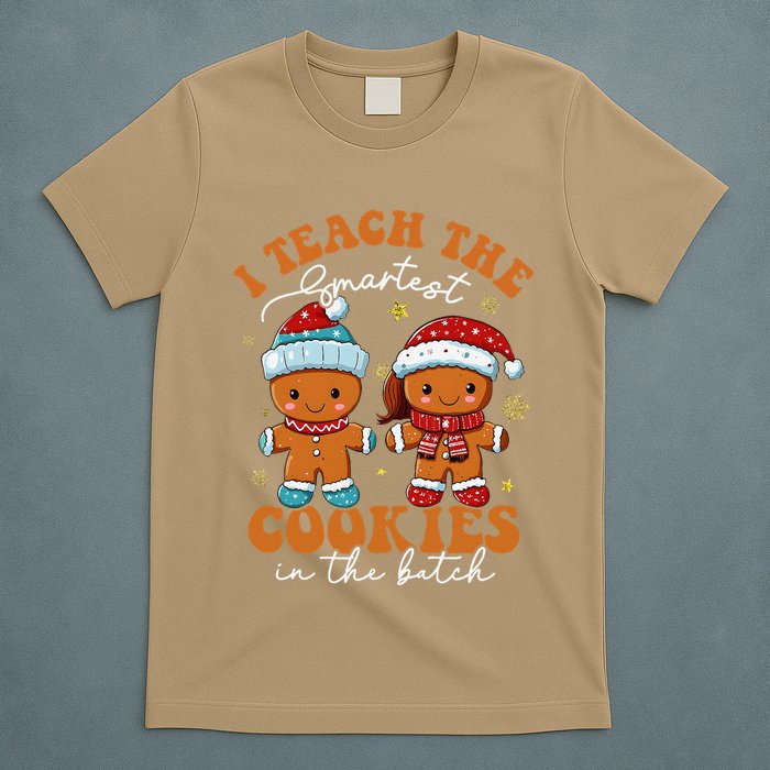 I Teach The Smartest Cookies In The Batch Christmas Teacher T-Shirt
