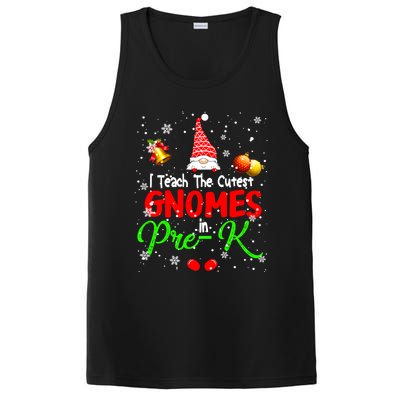 I Teach The Cutest Gnomes In Prek Xmas Teacher Gnome Gift PosiCharge Competitor Tank