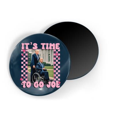 ItS Time To Go Joe Funny Trump 2024 Magnet