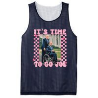 Its Time To Go Joe Funny Trump 2024 Mesh Reversible Basketball Jersey Tank